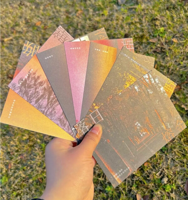 冰白珠光印刷效果