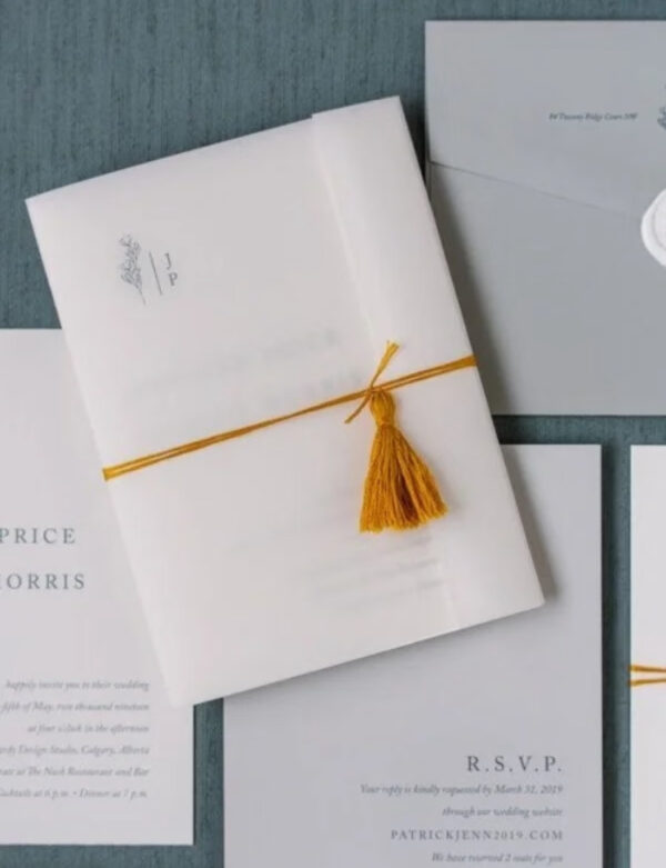 Parchment Paper with Hot Stamping