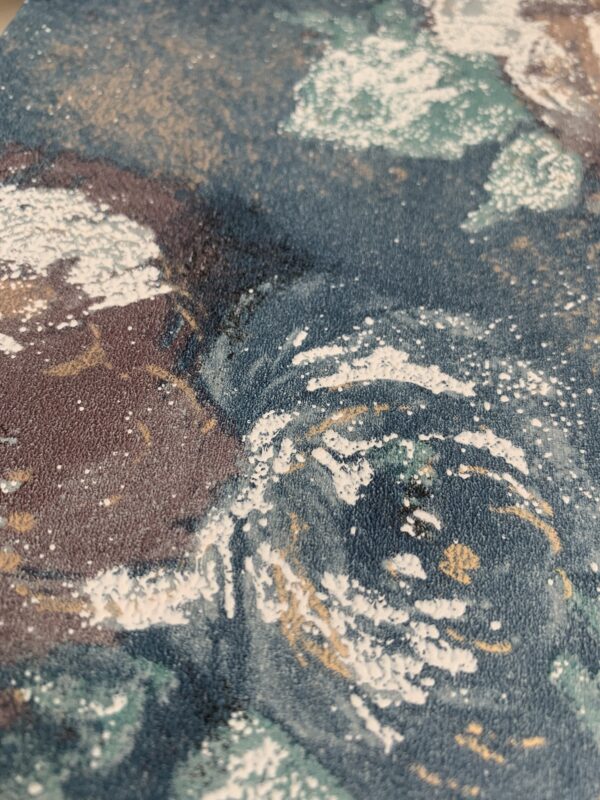 3d peony textured colored paper