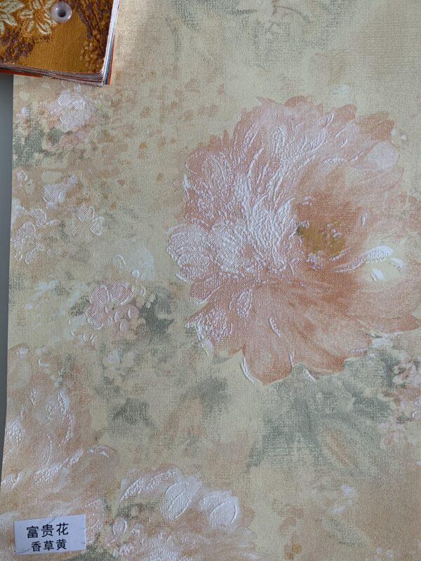 3d peony textured colored paper