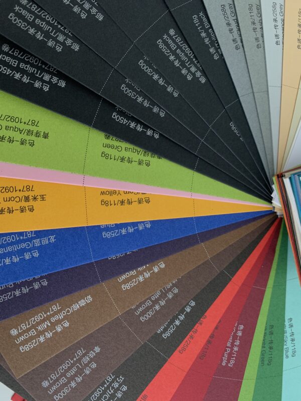 Colored Cotton Cardstock Paper