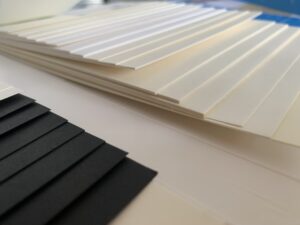 IMG_4877环保再生纸厚度展示 Eco Friendly Paper