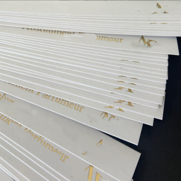 闻香纸SCENTIS品牌烫金 Perfume Blotters/Testing Strips
