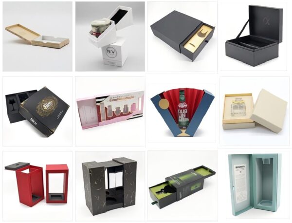 香水盒型 Perfume Boxes